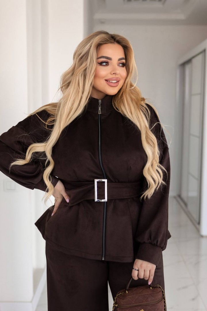 Жакет с поясом EY-748A15B17