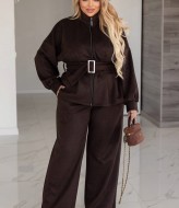 Замшевые брюки EY-749A13B15