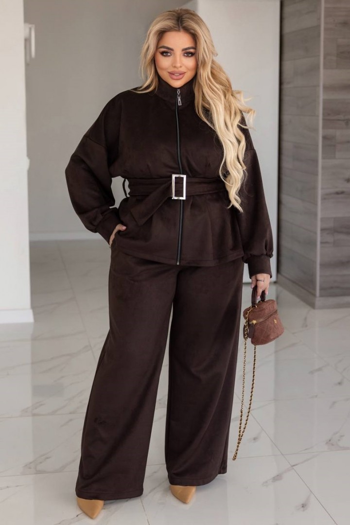 Замшевые брюки EY-749A13B15