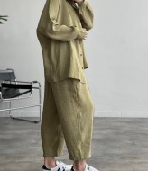 Костюм двойка удлиненная рубашка + брюки EVD-343A590