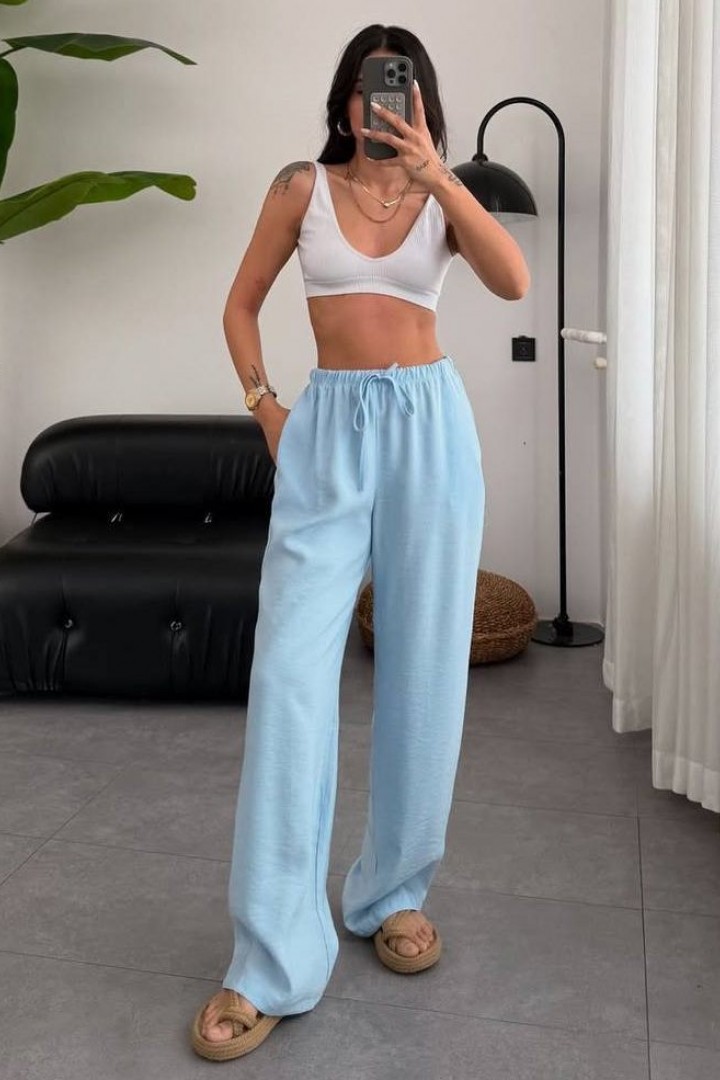 Комфортные легкие штаны EVD-383A299