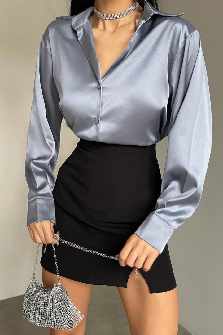 Шелковая рубашка EVD-331A350