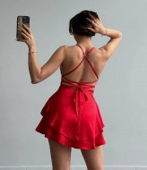 Нежное платье-комбинезон EVD-389A450