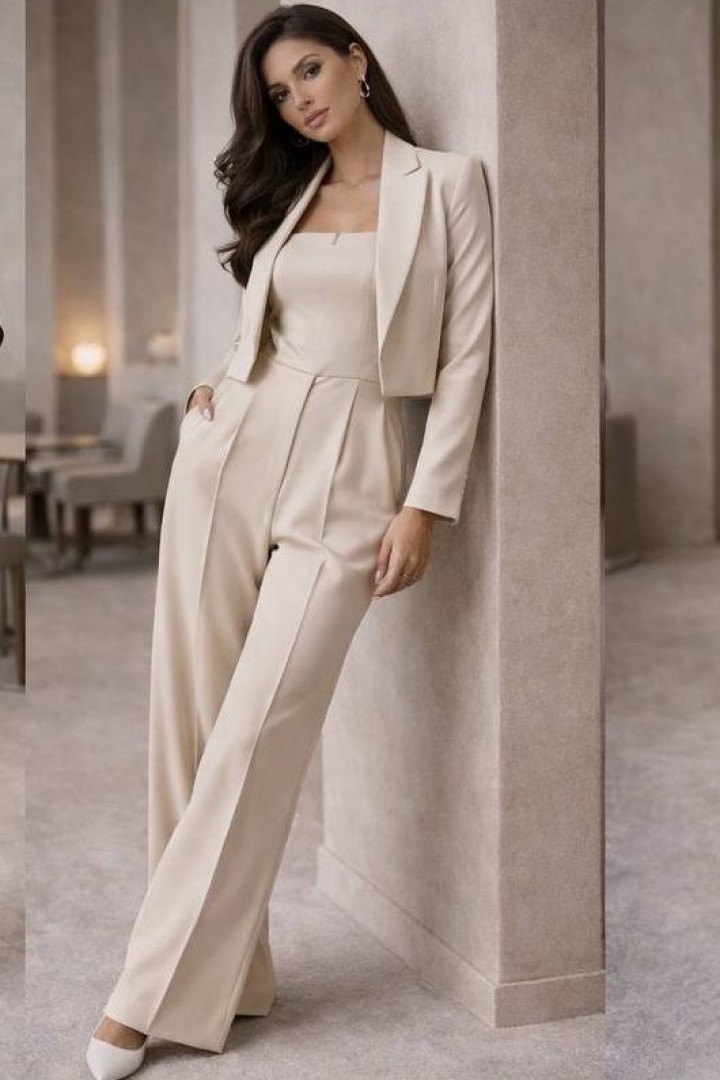 Классический костюм пиджак+комбинезон EVD-406A800