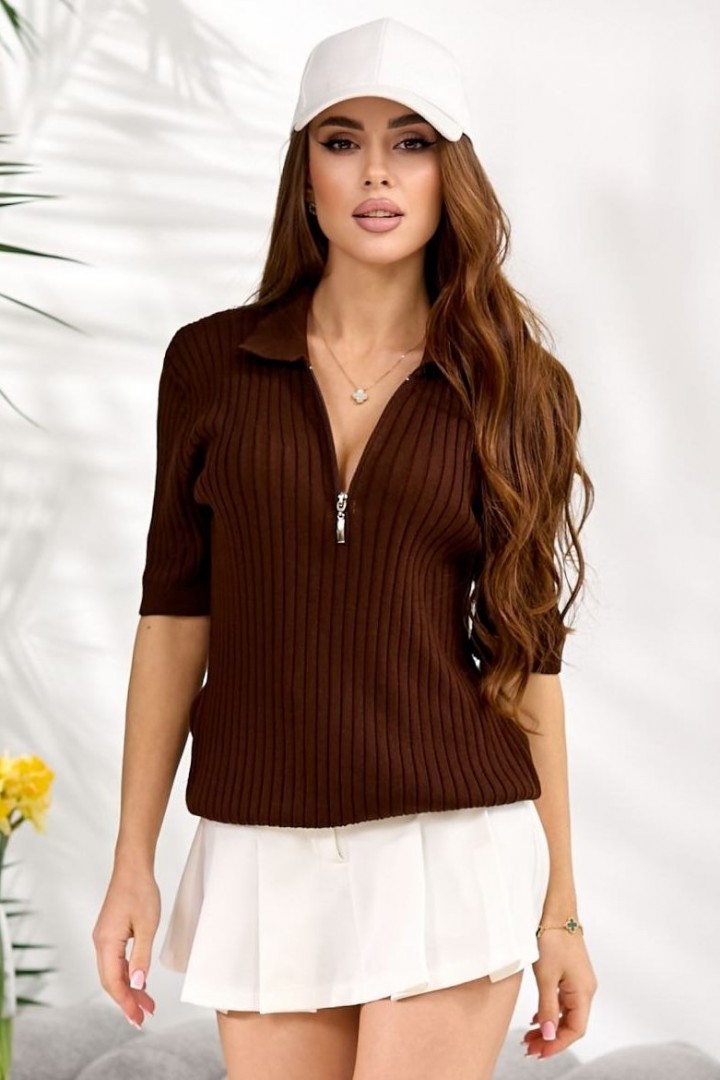 Футболка поло на блискавці IB-1152A440