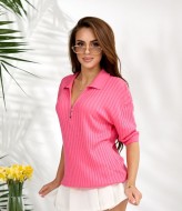 Футболка поло на блискавці IB-1152A440