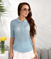 Футболка поло на молнии IB-1150A460