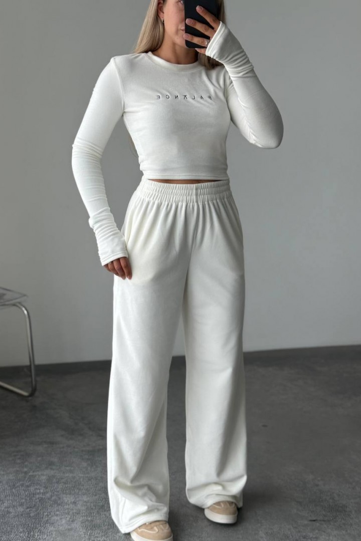 Велюровый костюм двойка RAB-686A569