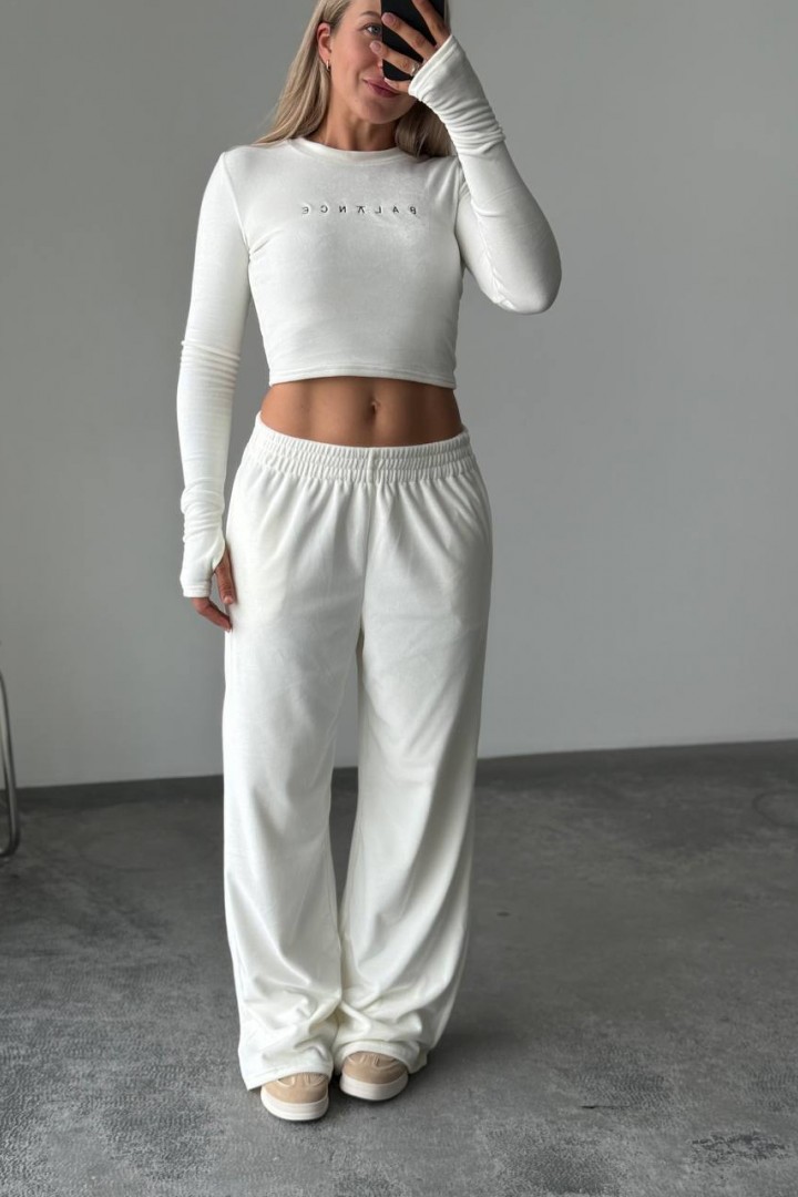 Велюровый костюм двойка RAB-686A569