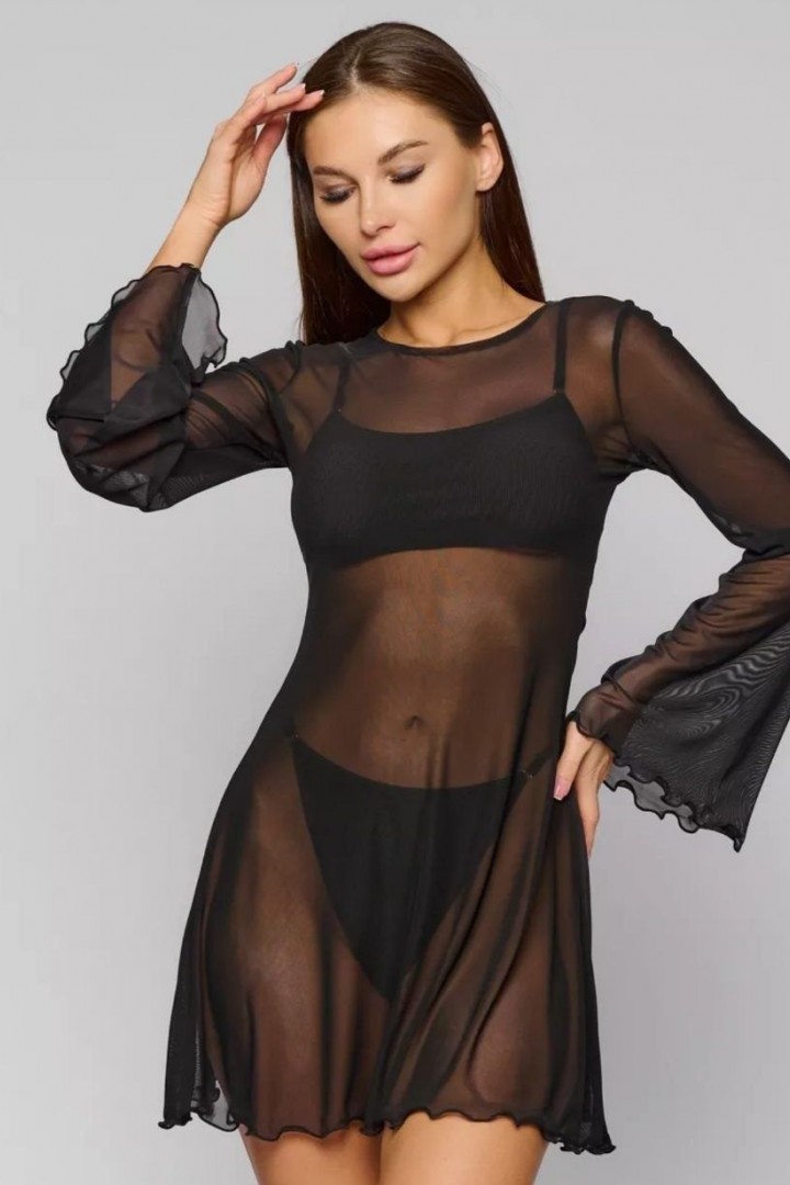 Комплект двойка платье + сетка AKS-191A450