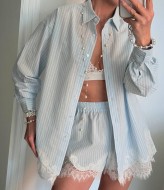 Льняной костюм двойка VOL-751A750