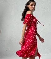 Платье с открытыми плечами YM-05487A15