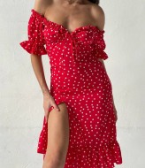 Платье с открытыми плечами YM-05487A15