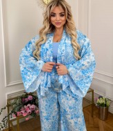 Костюм двойка кардиган на запах и брюки YM-7161.29A24