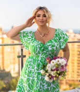 Легкое женственное платье YM-7100A10.5