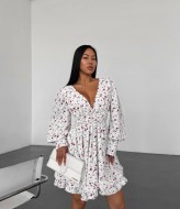 Платье с двойной юбкой MPK-356A700