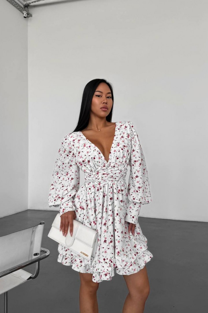 Платье с двойной юбкой MPK-356A700