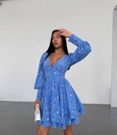 Платье с двойной юбкой MPK-356A700