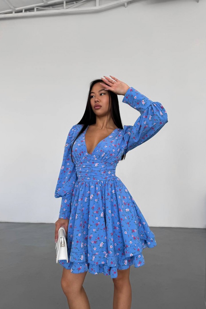 Платье с двойной юбкой MPK-356A700