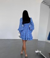 Платье с двойной юбкой MPK-356A700