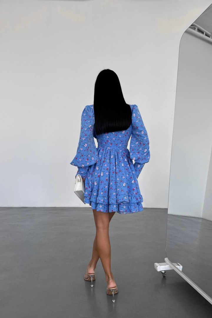 Платье с двойной юбкой MPK-356A700