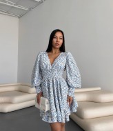 Платье с двойной юбкой MPK-356A700