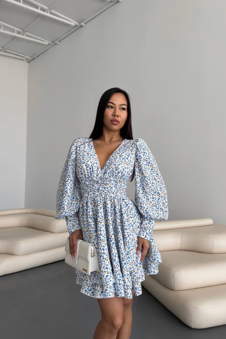 Платье с двойной юбкой MPK-356A700