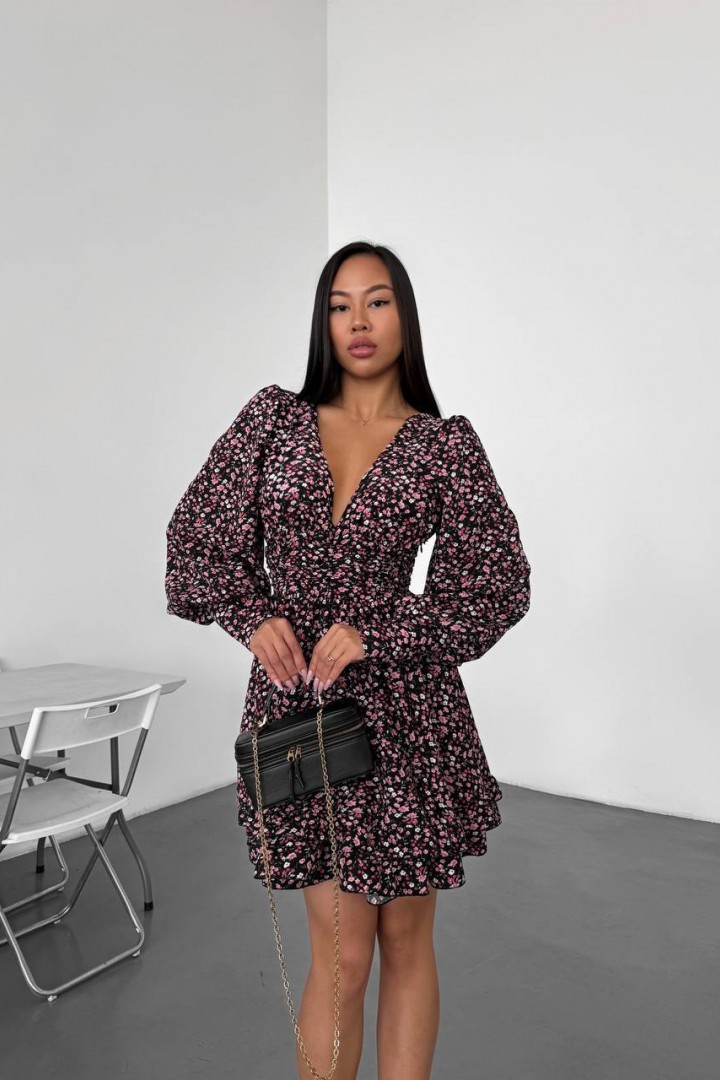 Платье с двойной юбкой MPK-356A700