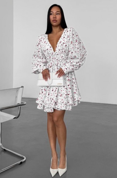 Платье с двойной юбкой MPK-356A700