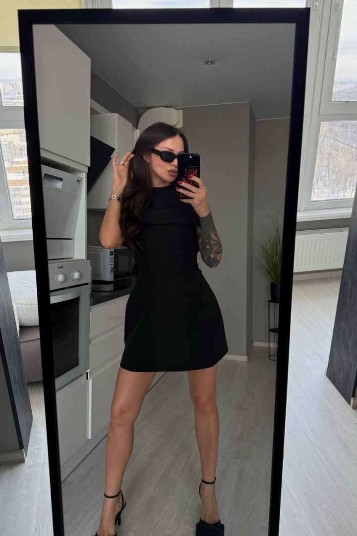 Платье с накидкой MPK-413A950