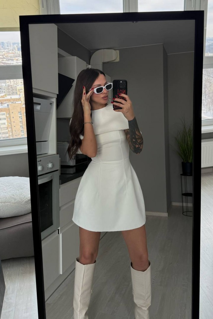 Платье с накидкой MPK-413A950