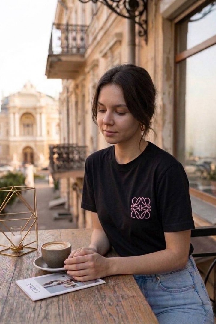 Футболка с вышивкой ASP-2032A520