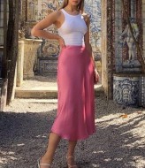 Спідниця з атласу LIB-9023A280