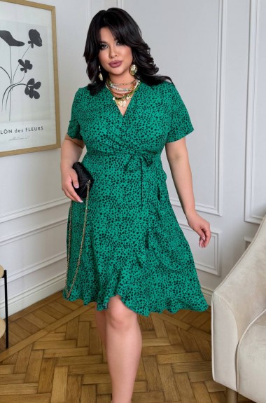 Платье с принтом LZ-M1191A570