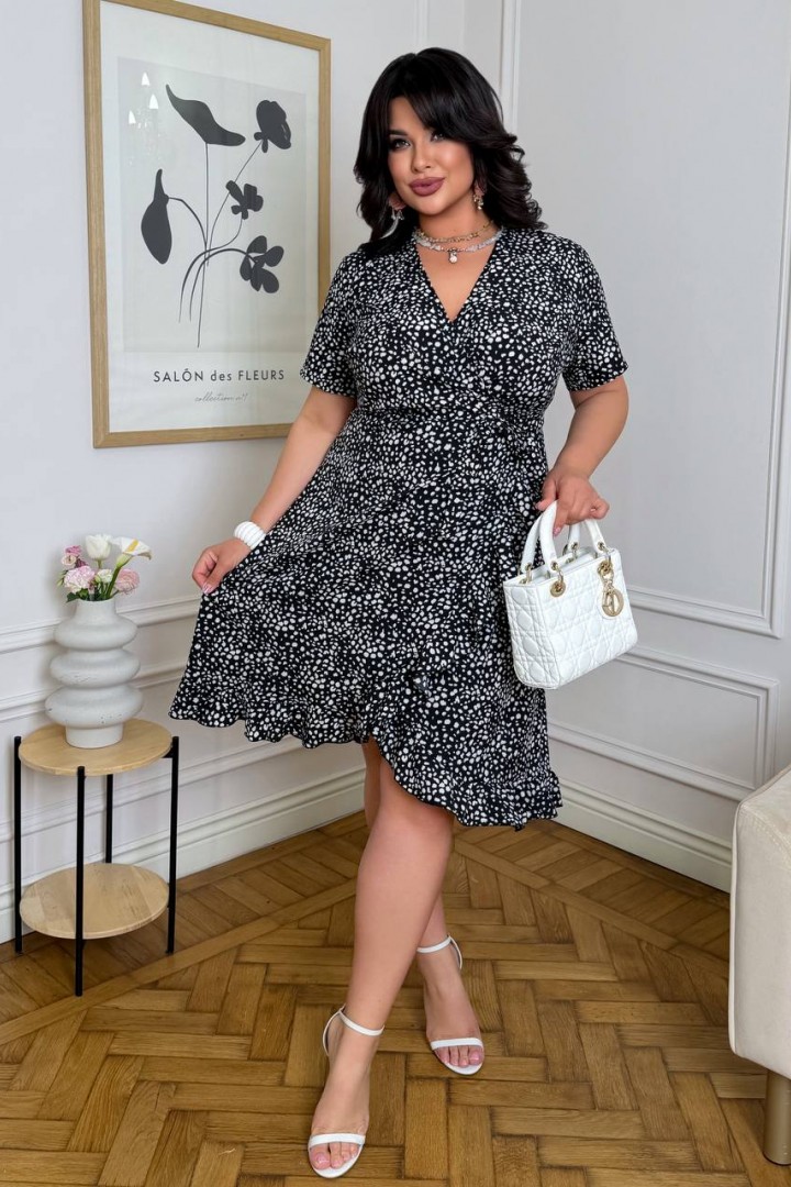 Платье с принтом LZ-M1191A570