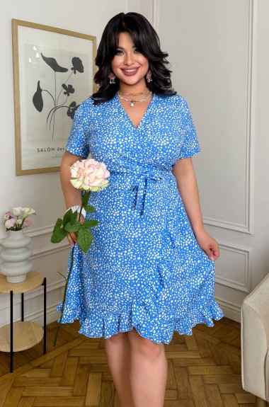 Платье с принтом LZ-M1191A570