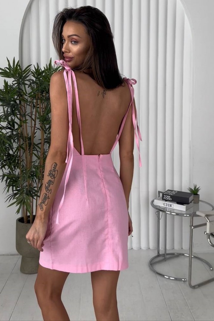 Льняной сарафан ATE-043A430