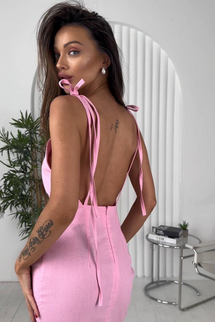 Льняной сарафан ATE-043A430