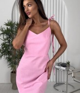 Льняной сарафан ATE-043A430