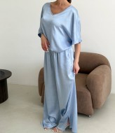 Шелковый костюм LID-898A1200