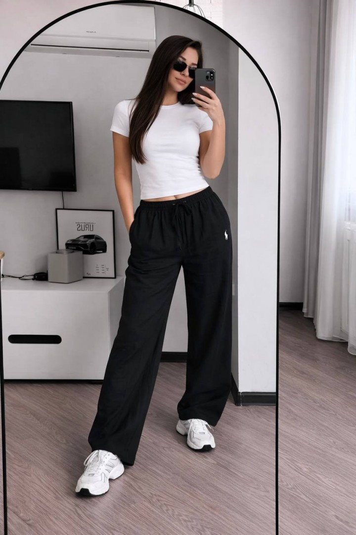 Льняные брюки VIVI-701A450