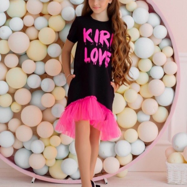 Модное платье для девочки KL-363