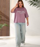 Женская футболка с надписью IV-0343A200