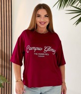 Женская футболка с надписью IV-0343A200