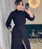 Платье рубашка на пуговицах  IMMA-305A490