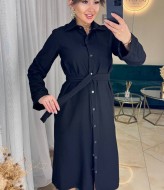 Платье рубашка на пуговицах  IMMA-305A490
