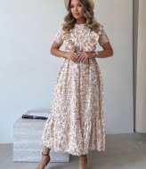 Платье воланами  IMMA-355A580