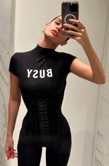 Футболка женская укороченная ANN-485A250 Футболка женская укороченная ANN-485A250