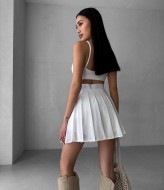 Короткая юбка плиссе ANN-370A280