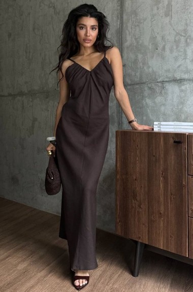 Платье на бретелях ANN-492A360 Платье на бретелях ANN-492A360